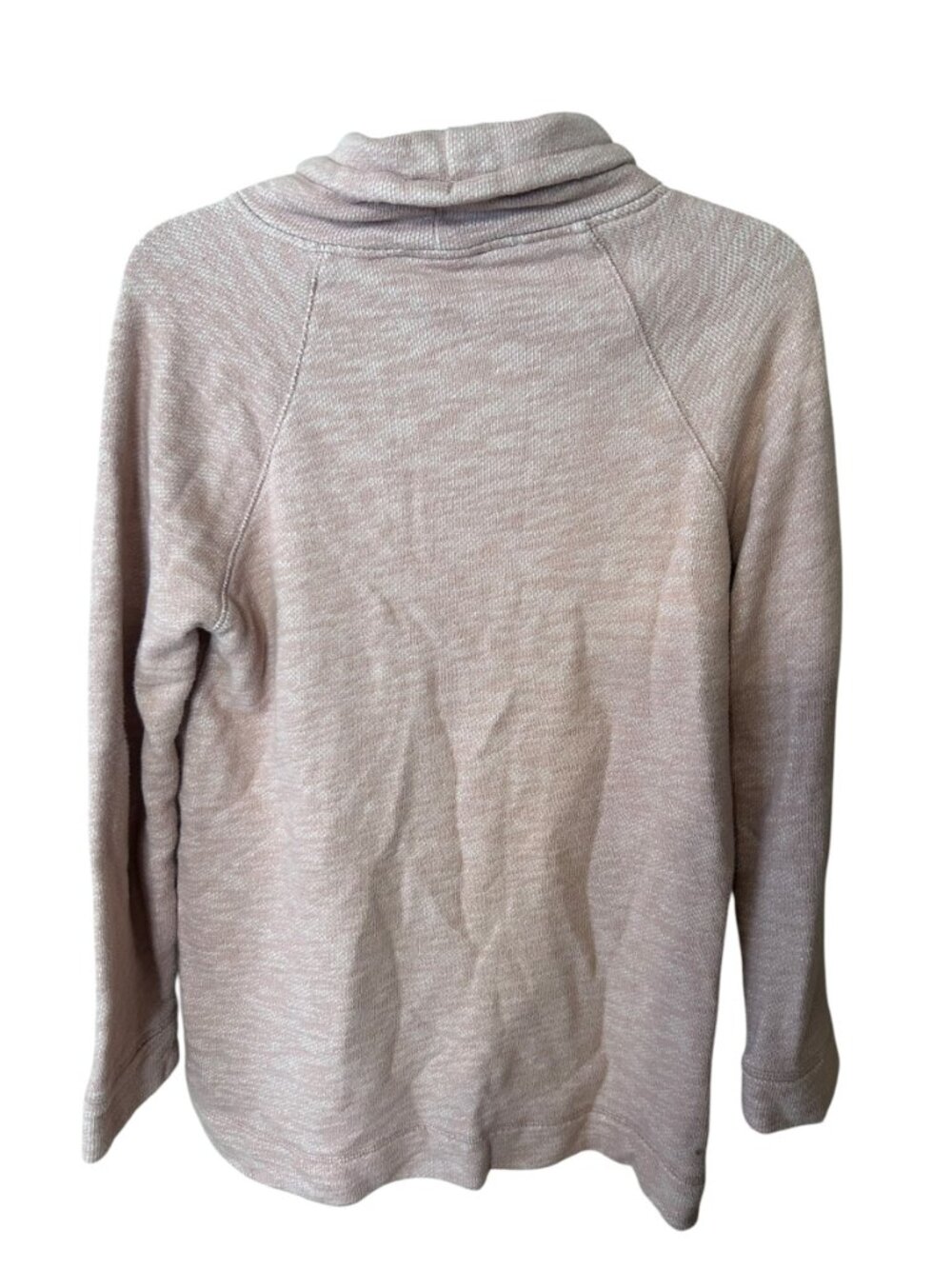 J. Crew 100% Cotton Cowl Neck Sweatshirt Blush Pink Size S - Picture 8 of 8